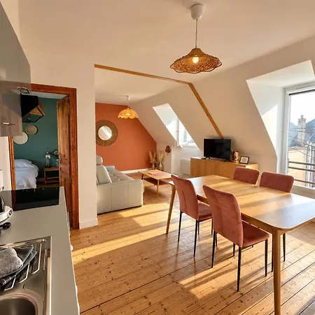 T2 Chaleureux - Wifi - Et Commerces à Pieds Appartement